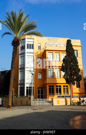 Il Felicja Blumental Music Center e la libreria si trova su Bialik St, Tel Aviv, Israele. Foto Stock