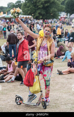 Henham Park. Suffolk, Regno Unito. 14 Luglio, 2017. Il 2017 Latitude Festival, Henham Park. Suffolk 14 luglio 2017 Credit: Guy Bell/Alamy Live News Foto Stock