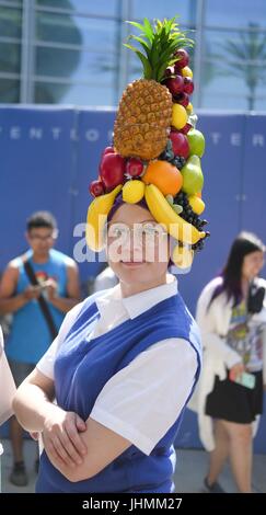 Los Angeles, California, USA. 14 Luglio, 2017. Ventilatori e cosplayers frequentare il D23 ventola Expo convenzione presso il Centro Congressi di Anaheim, in California, il 14 luglio 2017. Credito: Ringo Chiu/ZUMA filo/Alamy Live News Foto Stock