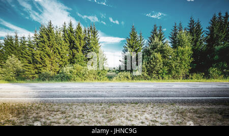 Bella highway road Foto Stock