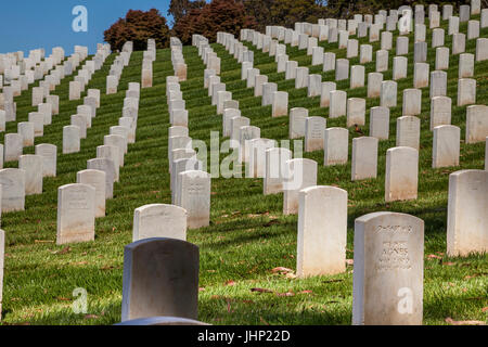 San Francisco Cimitero Nazionale di San Francisco, California, Stati Uniti d'America Foto Stock