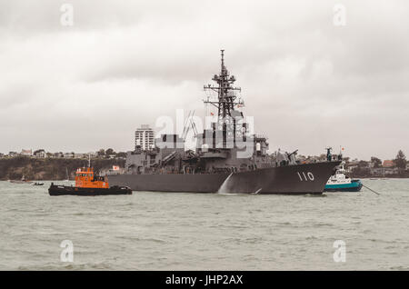 Navy esercizio Auckland, Nuova Zelanda Foto Stock