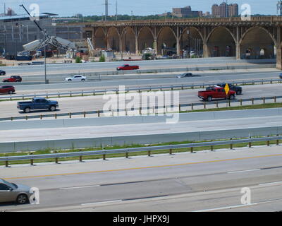 Il nuovo progetto a ferro di cavallo Interchange Foto Stock