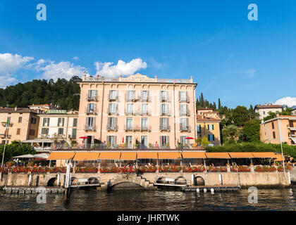 Hotel Metropole, Bellagio Lago di Como, Italia Foto Stock