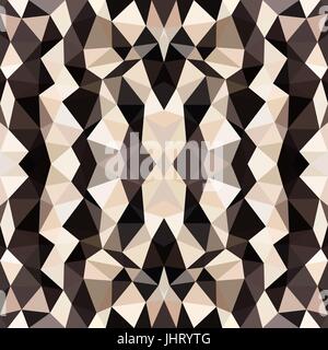 Bianco e nero vettore tribali seamless pattern. Geometrica astratta stampa di arte. Sfondo etnico. Carta da parati, design di tessuto, tessuto, carta, tessile. Illustrazione Vettoriale