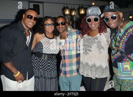 Los Angeles, Ca, Stati Uniti d'America. 14 Luglio, 2017. A LA Soul Festival in Los Angeles, California. Luglio 14, 2017. Credito: Koi Sojer/Snap'n u foto/media/punzone Alamy Live News Foto Stock