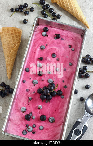 Il ribes Gelato Foto Stock