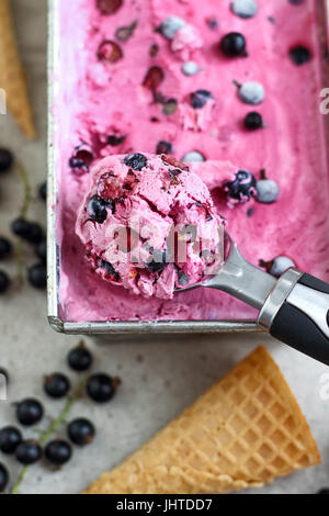 Il ribes Gelato Foto Stock