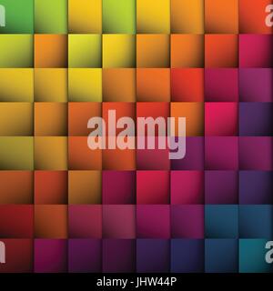 Piazze astratto dello sfondo. Vettore, EPS10 Illustrazione Vettoriale