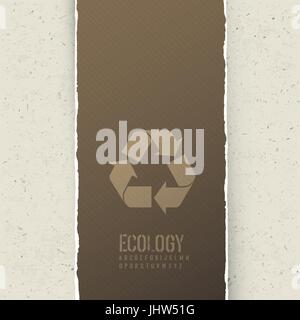 Ecologia a tema sfondo astratto. Concetto di vettore illustrazione, EPS10 Illustrazione Vettoriale