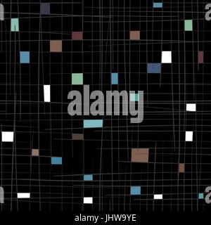 Cella senza giunture disegnati a mano pattern Illustrazione Vettoriale