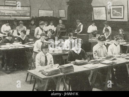 Camberwell Londra cibo locale ufficio di controllo, 1917 Foto Stock