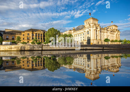 Berlin city view Foto Stock