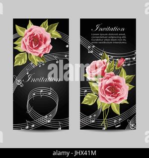 Set di Banner verticale Illustrazione Vettoriale