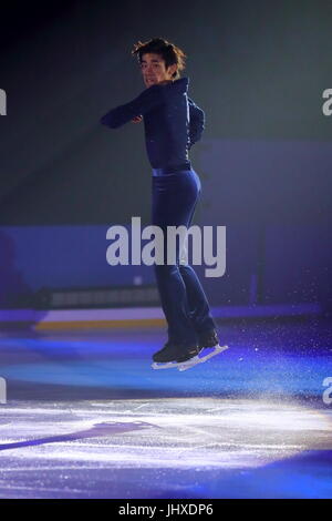 Tokyo presso DyDo Drinco Ice Arena, Tokyo, Giappone. 14 Luglio, 2017. Nobunari Oda Pattinaggio di Figura : Prince Ice World 2017 a Tokyo presso DyDo Drinco Ice Arena, Tokyo, Giappone . Credito: Naoki Nishimura/AFLO/Alamy Live News Foto Stock