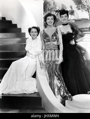 Le donne 1939 MGM film con da sinistra: Nora Shearer, Joan Crawford, Rosalind Russell Foto Stock