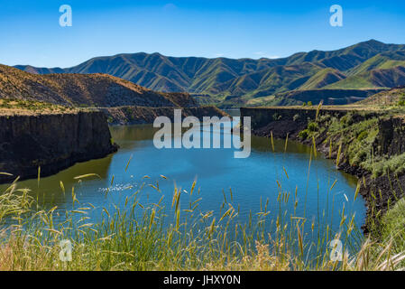 Mores Creek come si vede vicino la fortunata condizione di picco Park, Idaho Foto Stock