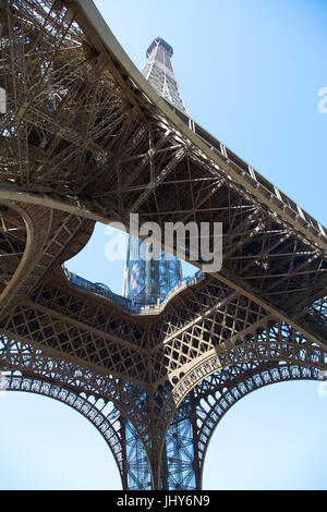 Torre Eiffel, Paris, Francia - Torre Eiffel, Paris, Francia, Eiffelturm, Frankreich - Torre Eiffel Foto Stock