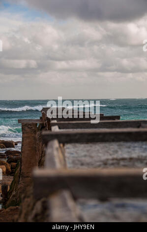 Cape Leeuwin ruota ad acqua Foto Stock