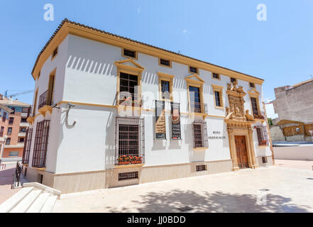 Lorca, Spagna - 29 Maggio 2017: museo archeologico nel centro storico della città di Lorca. Provincia di Murcia, Spagna Foto Stock