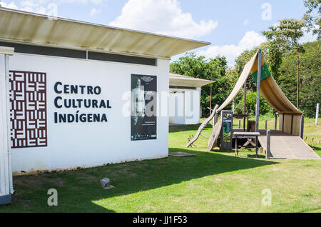 PORTO VELHO, Brasile - 16 giugno 2017: Memoriale Rondon e il Centro de Palazzo indigena, mostra sulla storia e la cultura locale del Brasile in porto Foto Stock