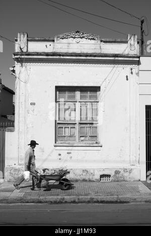 La facciata della casa, brasile Foto Stock