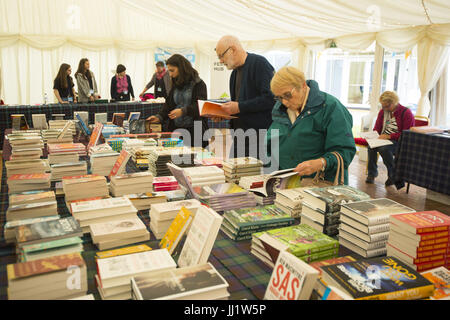 Atmosfera ay 'frontiere Book Festival' in Melrose. Dotato di: atmosfera dove: Melrose, Regno Unito quando: 16 giu 2017 Credit: Euan ciliegio/WENN.com Foto Stock