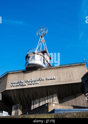 Queen Elizabeth Hall Purcell Room, South Bank Centre di Londra, Inghilterra Foto Stock