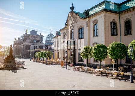 La città di Dresda in Germania Foto Stock