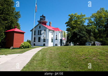 Grand Traverse faro Foto Stock