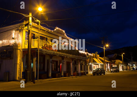 Il Jackson Hole Playhouse sul Deloney Street. Jackson, Wyoming Foto Stock
