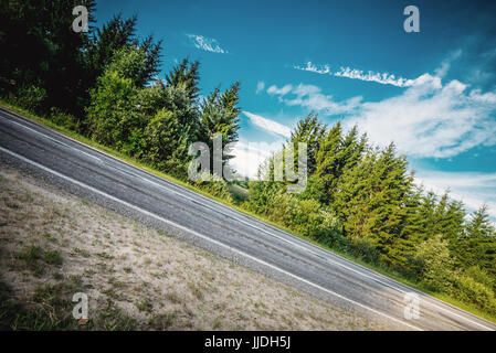 Bella highway road Foto Stock