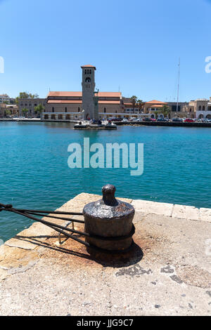 Ben utilizzati Bitte al porto di Rodi Foto Stock