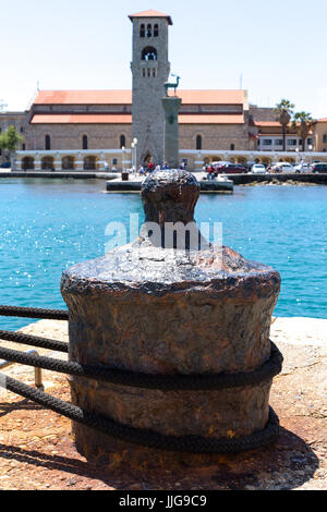 Ben utilizzati Bitte al porto di Rodi Foto Stock