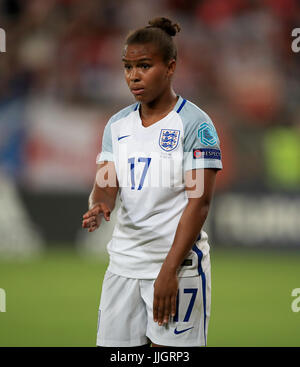 Nikita Parris in Inghilterra durante la partita UEFA Women's Euro 2017, Gruppo D allo Stadion Galgenwaard, Utrecht. PREMERE ASSOCIAZIONE foto. Data immagine: Mercoledì 19 luglio 2017. Vedi PA storia CALCIO Inghilterra Donne. Il credito fotografico dovrebbe essere: Mike Egerton/PA Wire. . Foto Stock