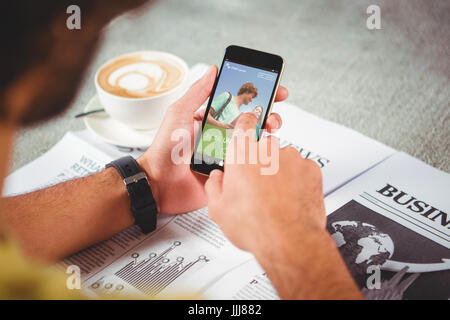 Composite immagine 3d di università online aggiungi Foto Stock