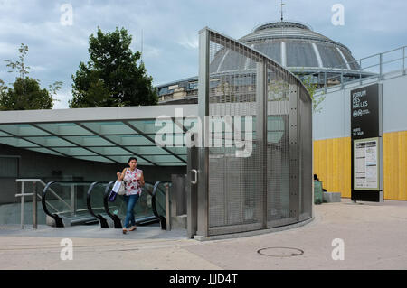 Julien Mattia / le Pictorium - attuazione del nuovo forum nel vecchio quartiere di Les Halles de Paris - 19/07/2017 - Francia / Ile-de-France (regione) / Parigi - attuazione del nuovo forum nel vecchio quartiere di Les Halles de Paris Foto Stock