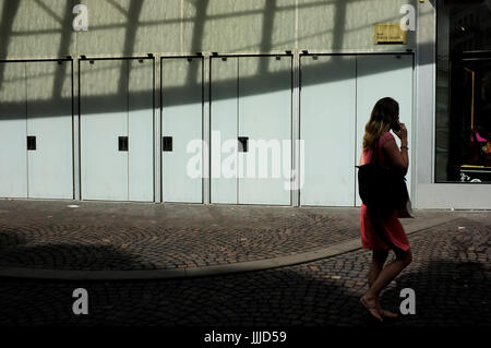 Julien Mattia / le Pictorium - attuazione del nuovo forum nel vecchio quartiere di Les Halles de Paris - 19/07/2017 - Francia / Ile-de-France (regione) / Parigi - attuazione del nuovo forum nel vecchio quartiere di Les Halles de Paris Foto Stock