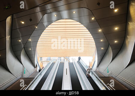 Julien Mattia / le Pictorium - attuazione del nuovo forum nel vecchio quartiere di Les Halles de Paris - 19/07/2017 - Francia / Ile-de-France (regione) / Parigi - attuazione del nuovo forum nel vecchio quartiere di Les Halles de Paris Foto Stock