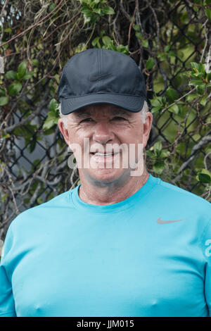 Alan thicke da dolori della crescita Chris Evert pro-celebrity classico del tennis boca raton fl,novembre 18,2016 Foto Stock