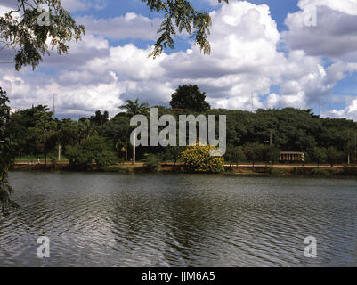 Parco Taquaral; Campinas; Sao Paulo, Brasile Foto Stock