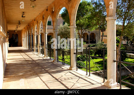 Mallorca, Puig de Randa, Santuari De Nostra Senyora de Cura Foto Stock