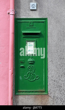 Edward VII postbox a Skibbereen Foto Stock