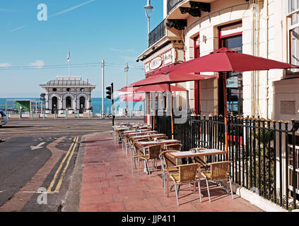 La famosa Regency ristorante di pesce sul lungomare di Brighton Regno Unito Foto Stock