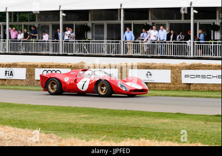 Ferrari, Goodwood Festival della velocità 2017, London, Regno Unito Foto Stock