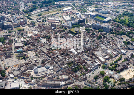 Ipswich City Centre, Suffolk, Inghilterra orientale, REGNO UNITO Foto Stock