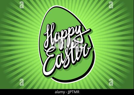 Pasqua, uovo di Pasqua, la domenica di Pasqua il giorno di Pasqua, pasqua sfondo, easter card, vacanze di pasqua, vettore di pasqua, Felice Pasqua, testo, pasqua Arte, verde, h Illustrazione Vettoriale
