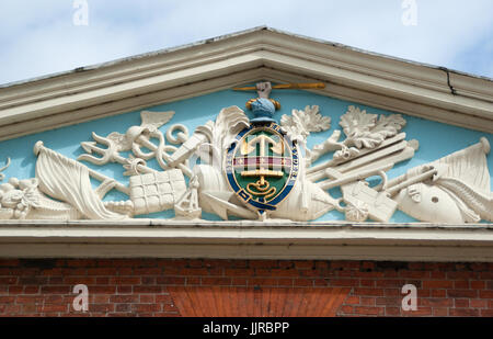 Scafo Trinity House ex almshouse Foto Stock