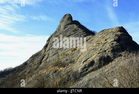 Vertice dell'Appennino ligure Foto Stock