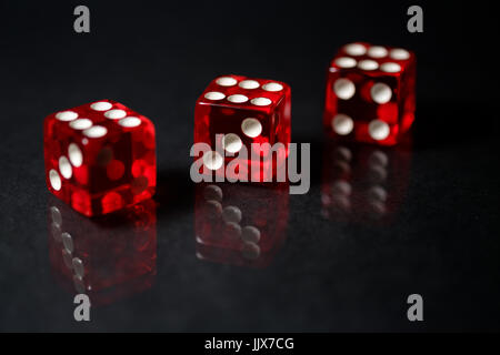 Red Sic Bo il gioco d'azzardo a dadini Foto Stock